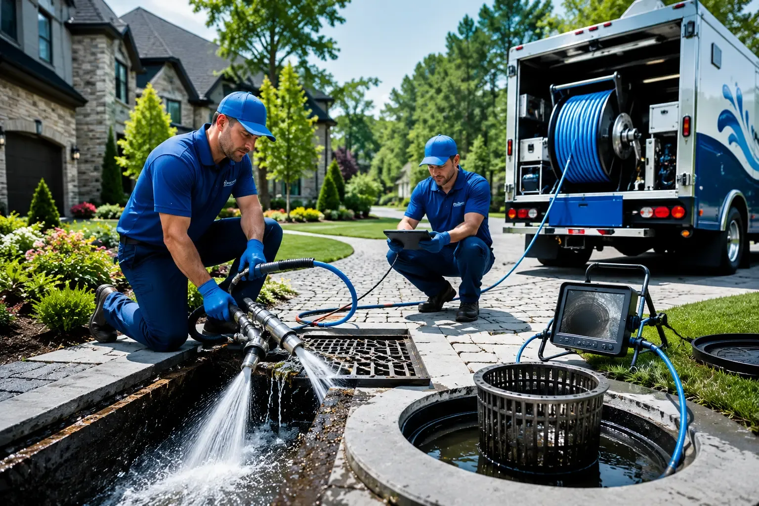 Local outdoor drain cleaning professionals in Calvert, TX