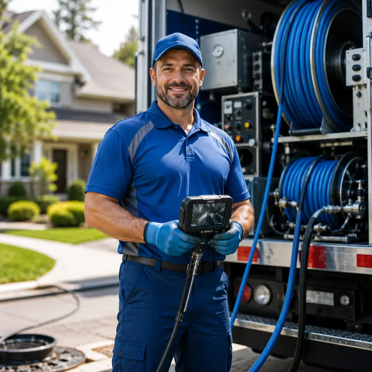 Local outdoor drain cleaning specialists in Calvert, TX